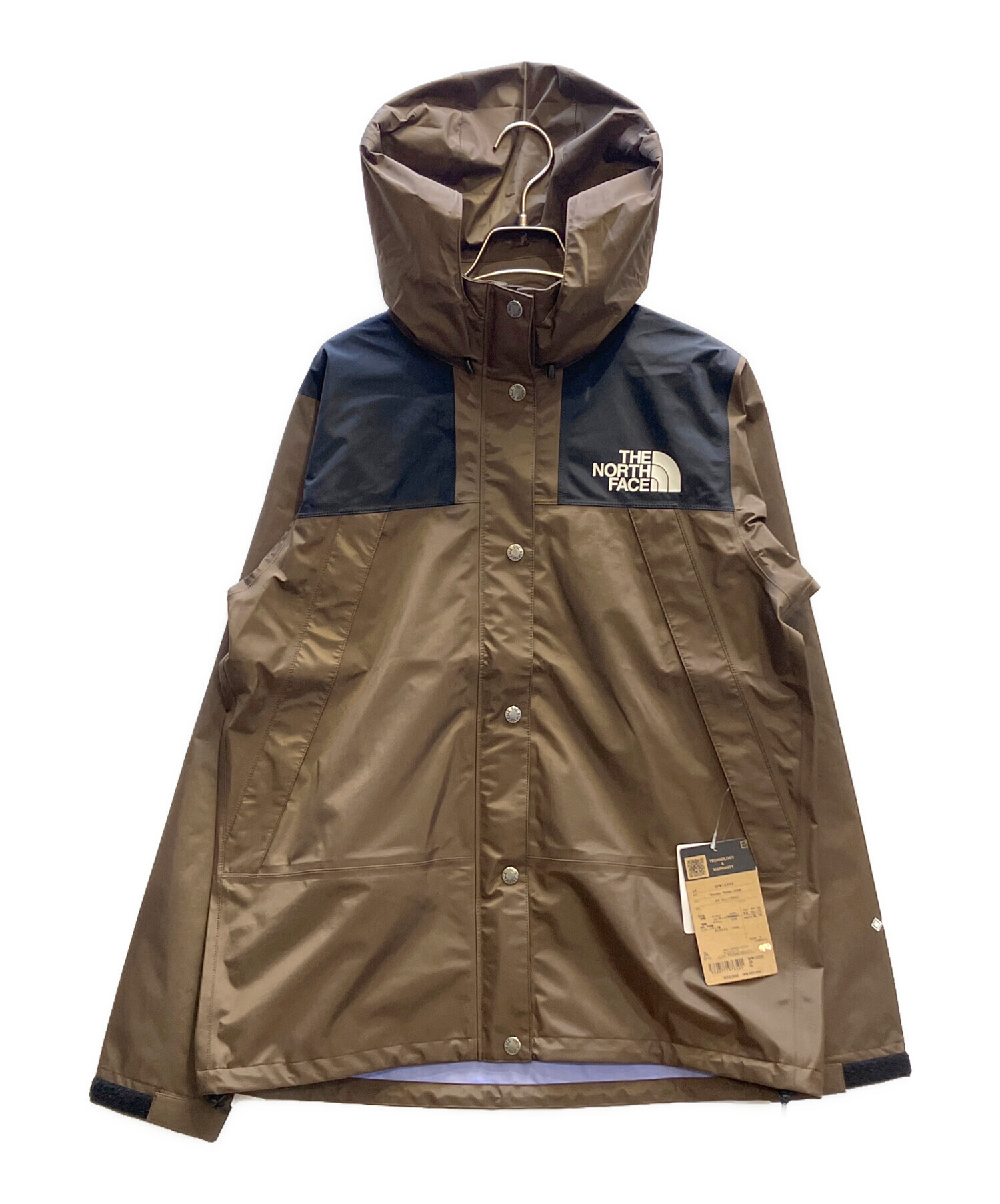 THE NORTH FACE マウンテンパーカー ブラウン　XL 中古・古着通販】THE NORTH FACE (ザ ノース フェイス) マウンテンレ