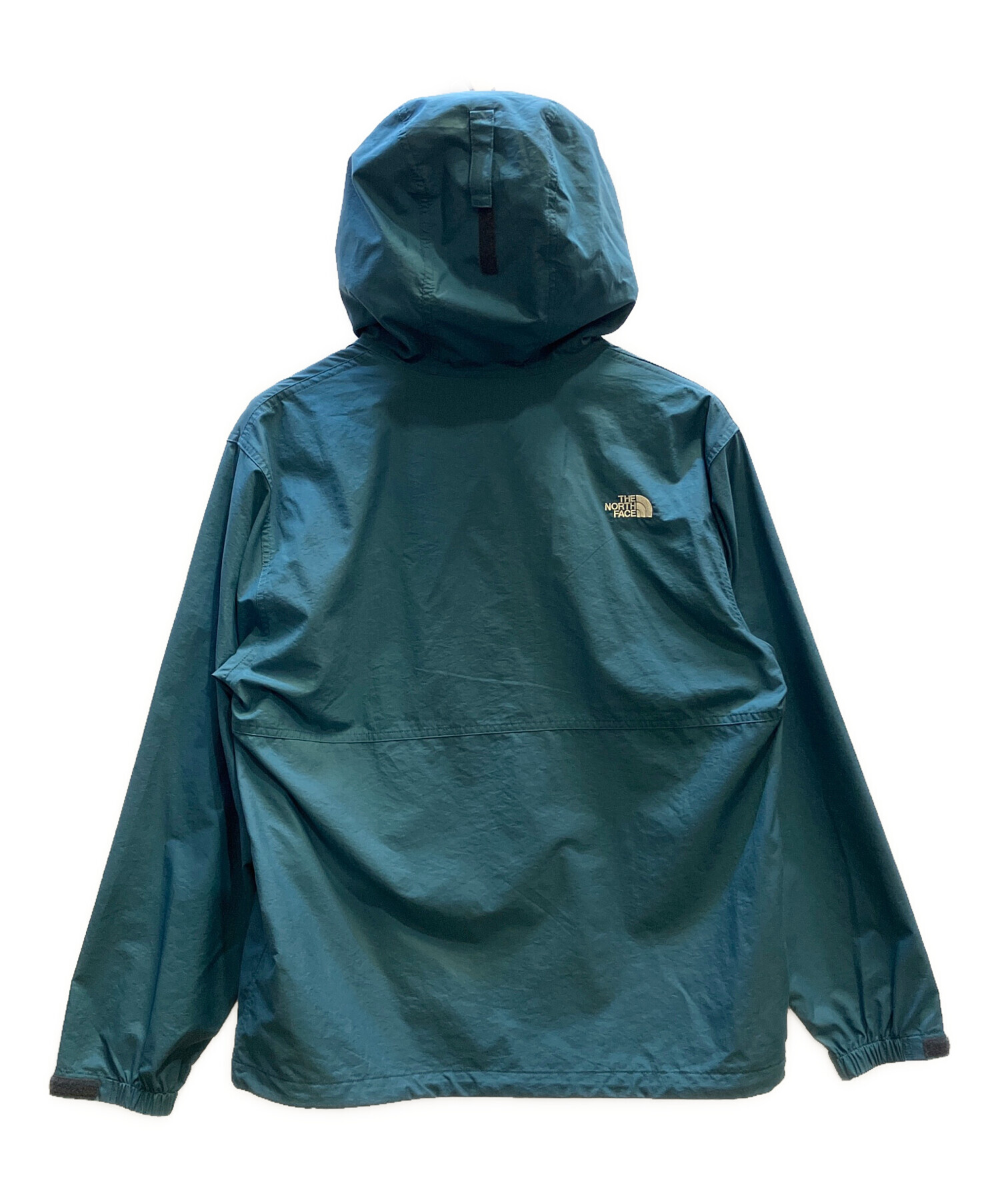 THE NORTH FACE ナイロンジャケット XXL ネイビー　グリーン軽量 中古・古着通販】THE NORTH FACE (ザ ノース フェイス) フーデッド