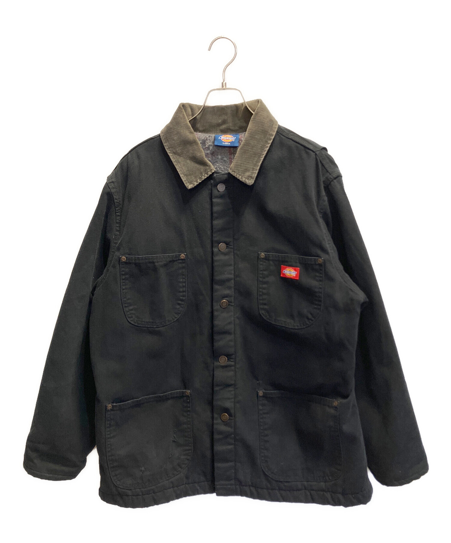 ディッキーズ　カバーオール　ダックジャケット　アメリカ古着　 XL 2701 中古・古着通販】Dickies (ディッキーズ) カバーオール ブラック