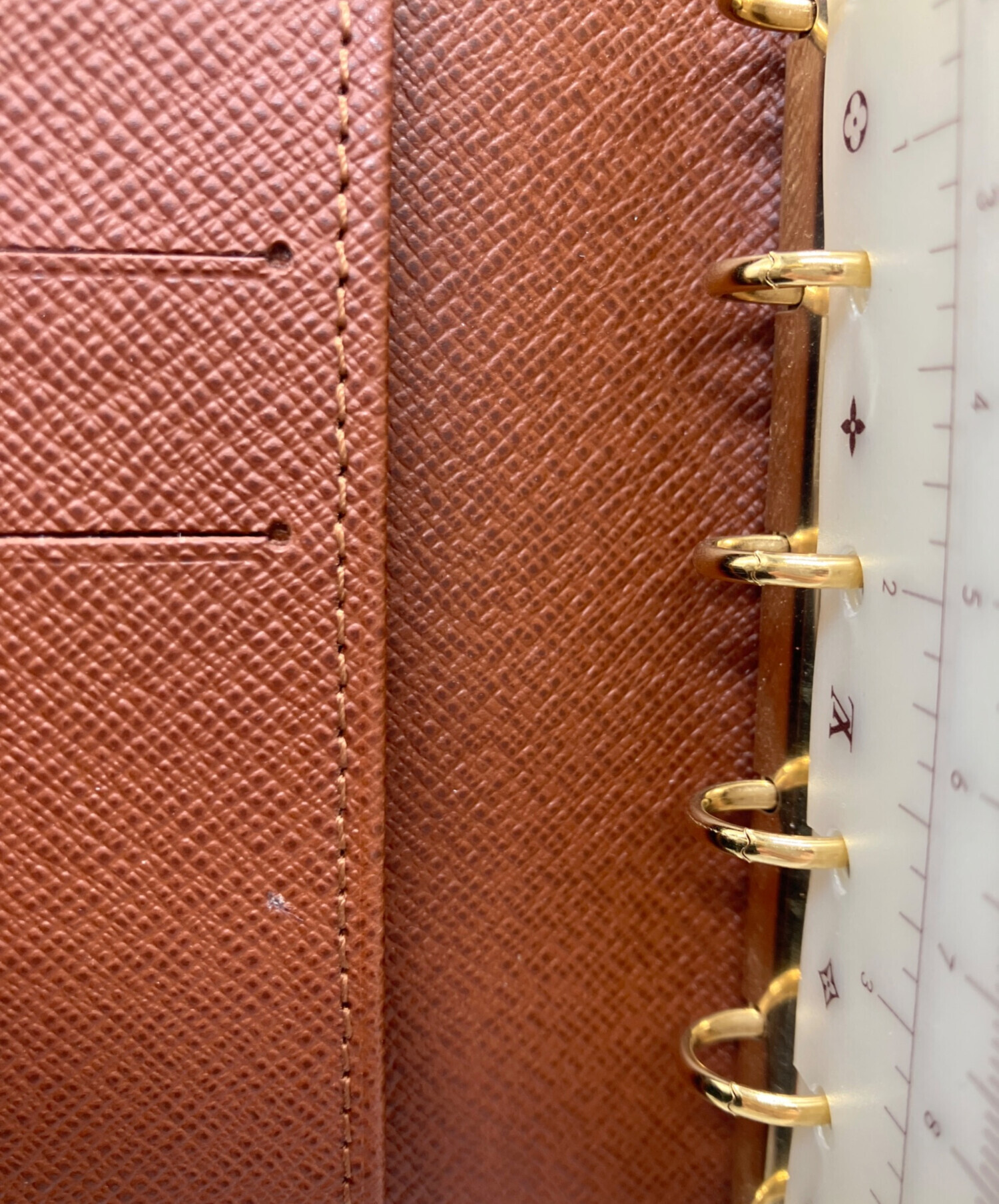 中古・古着通販】LOUIS VUITTON (ルイ ヴィトン) 手帳カバー ブラウン