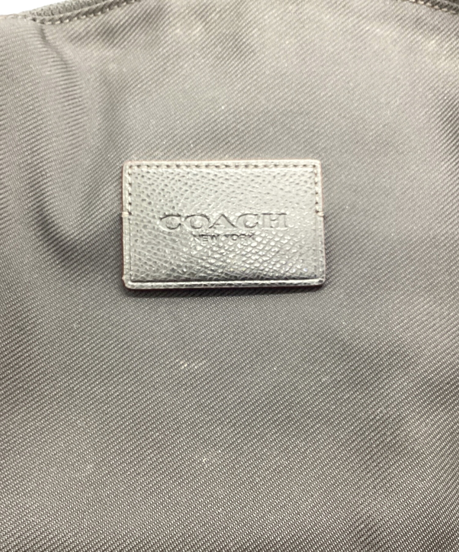 中古・古着通販】COACH (コーチ) リュック ブラック｜ブランド・古着