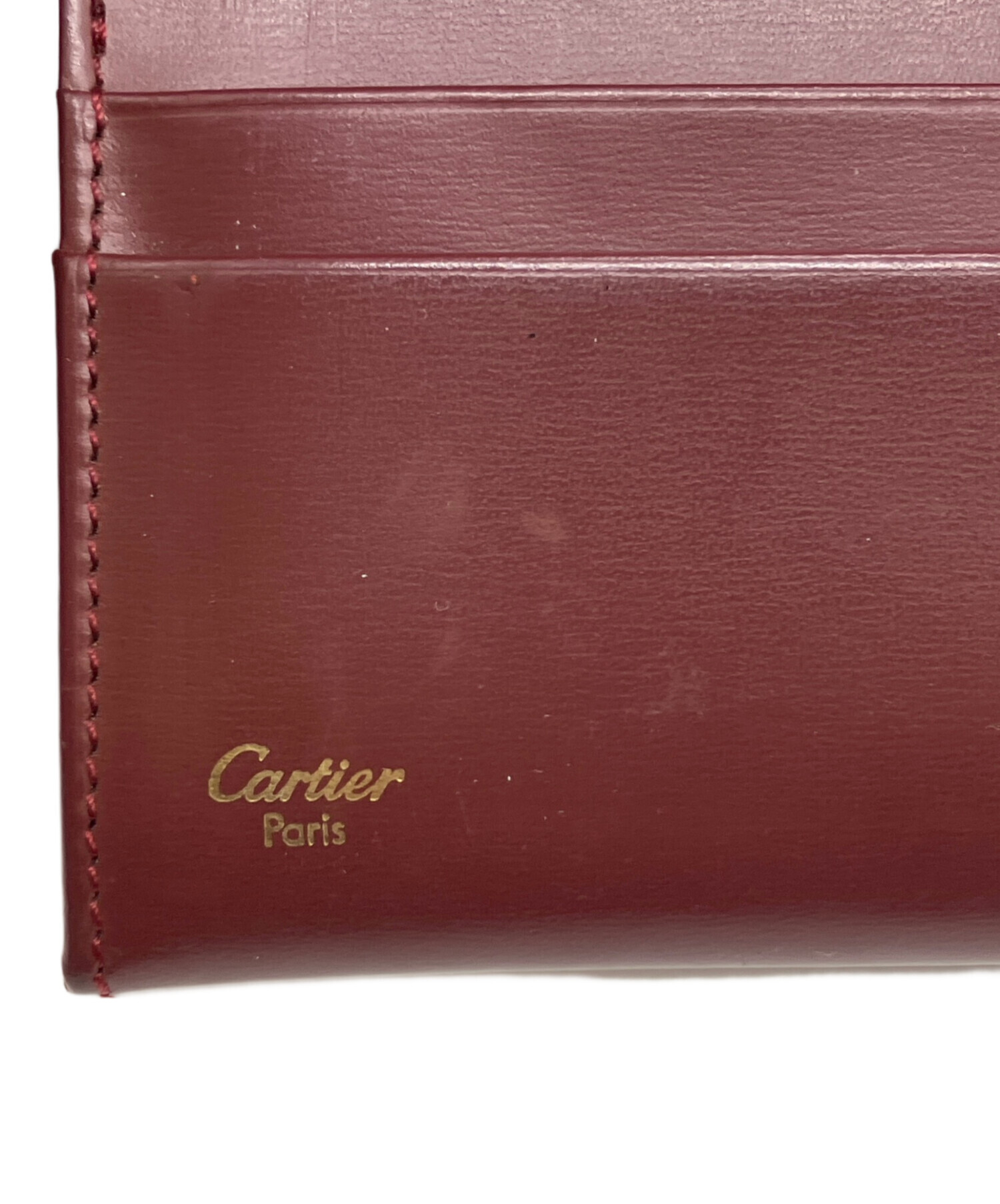 中古・古着通販】Cartier (カルティエ) カードケース ボルドー
