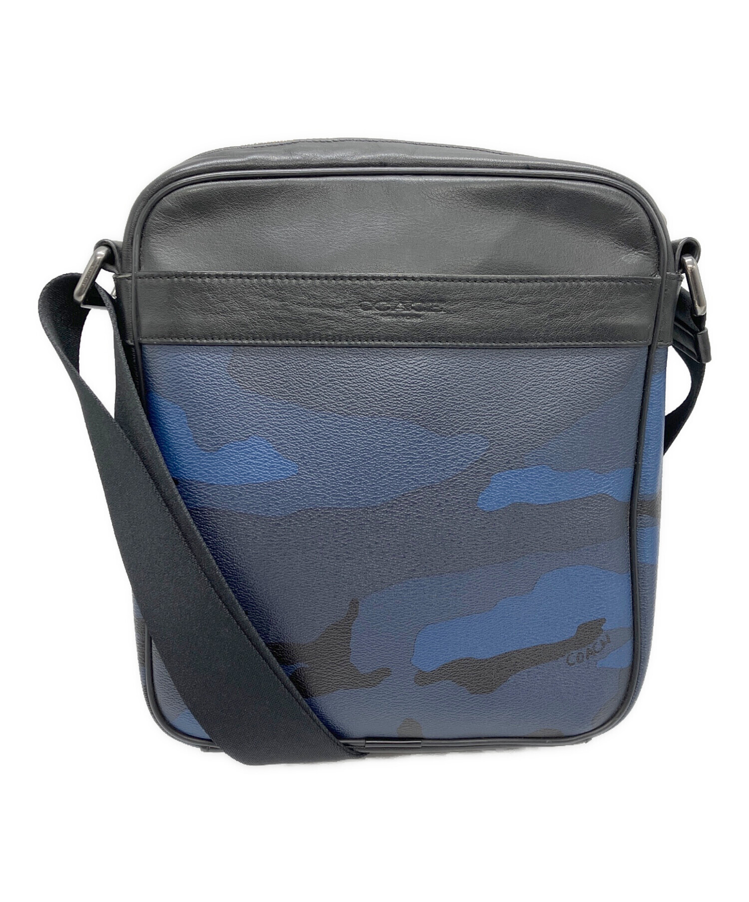 中古・古着通販】COACH (コーチ) ショルダーバッグ ネイビー|ブランド 中古・古着通販】COACH (コーチ) ショルダーバッグ ネイビー|ブランド