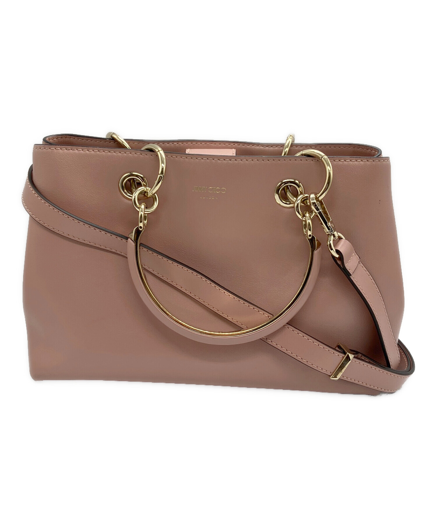 中古・古着通販】JIMMY CHOO (ジミーチュウ) スモールトートバッグ