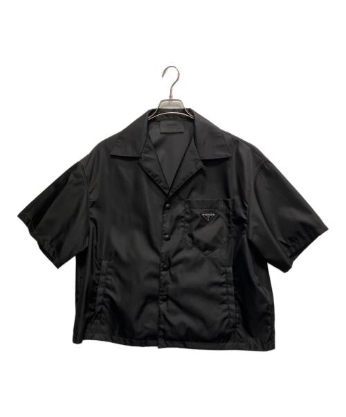 中古・古着通販】PRADA (プラダ) 半袖シャツ ブラック サイズ:L