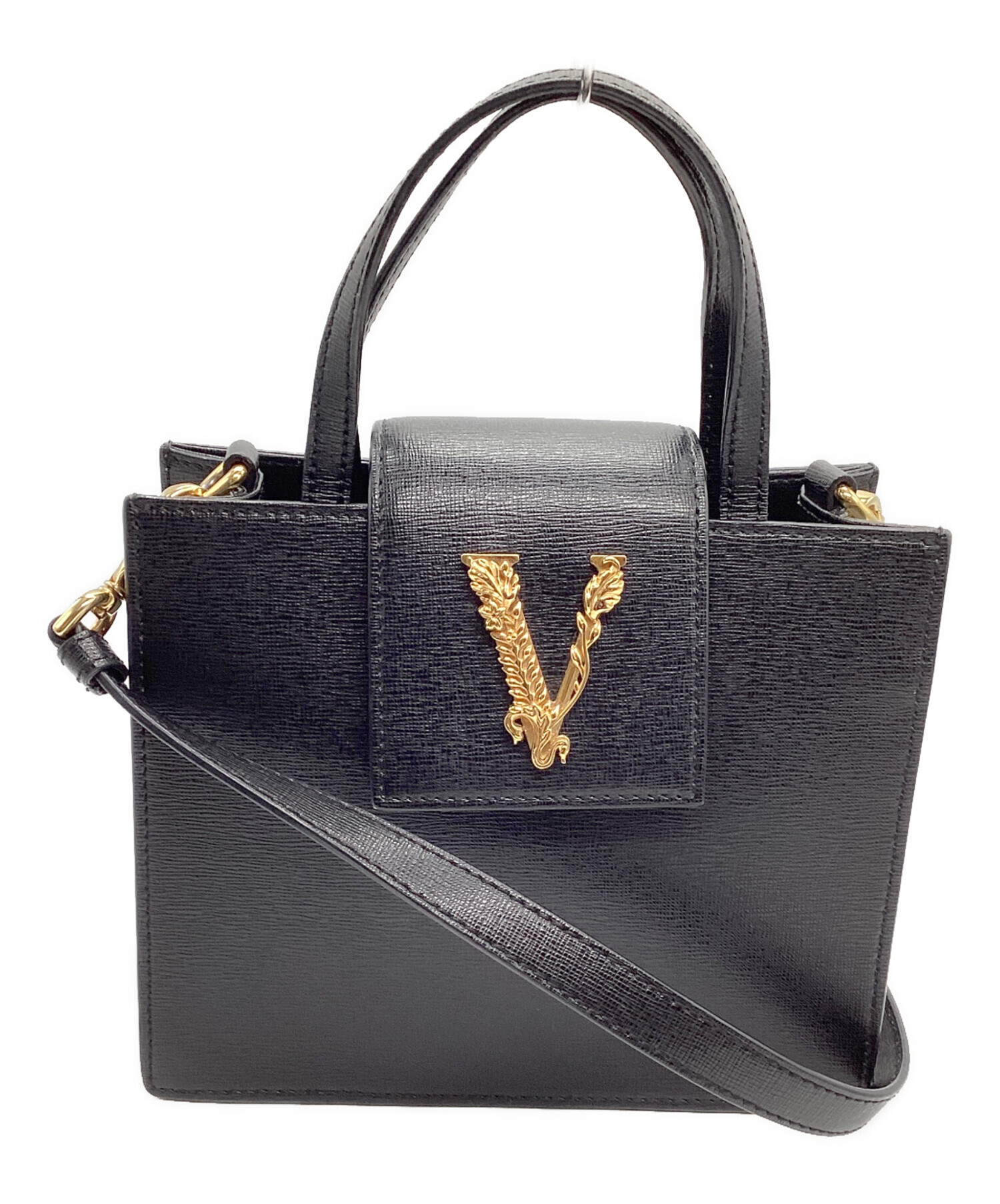 VERSACE ヴェルサーチ ビジネス S 黒 【古着】【中古】【送料無料】 中古・古着通販】VERSACE (ヴェルサーチェ) メデューサルネッサンス