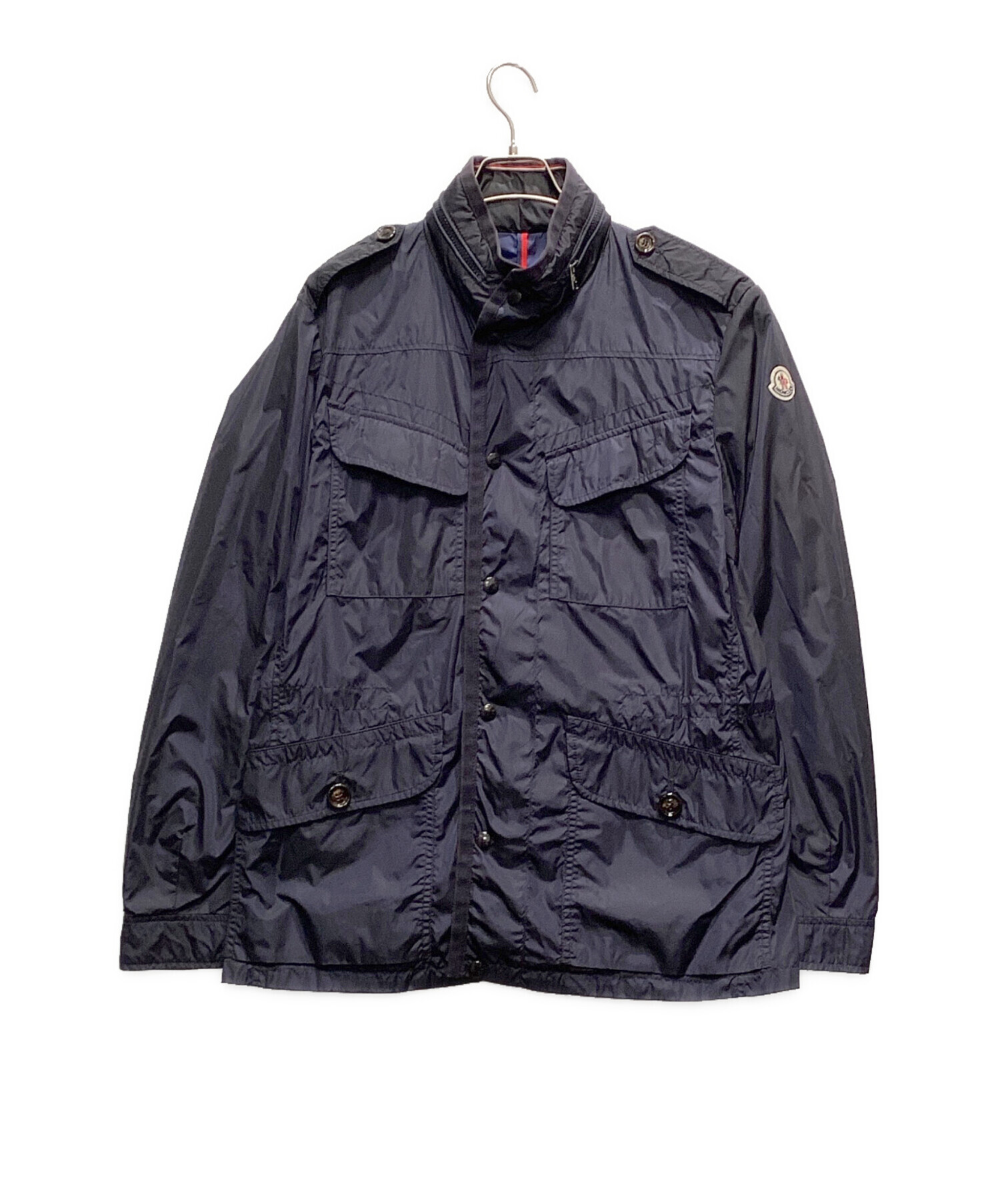 中古・古着通販】MONCLER (モンクレール) nylon field jacket ブラック