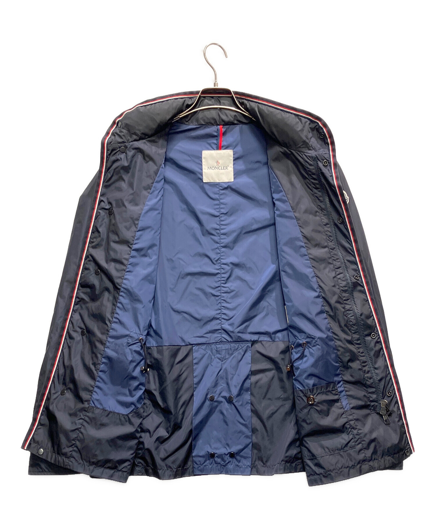 中古・古着通販】MONCLER (モンクレール) nylon field jacket ブラック
