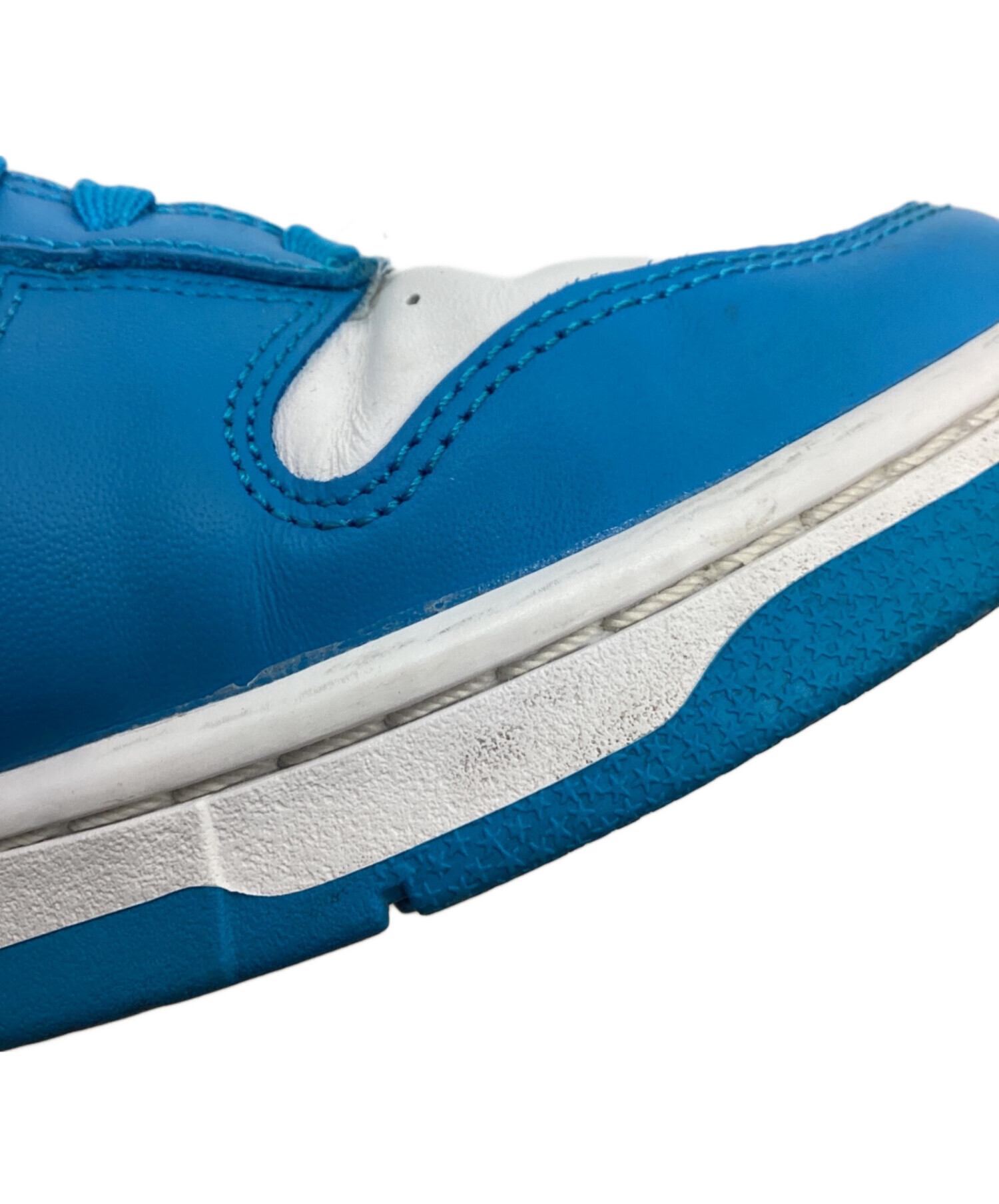 中古・古着通販】NIKE (ナイキ) Dunk High Retro ホワイト×ブルー