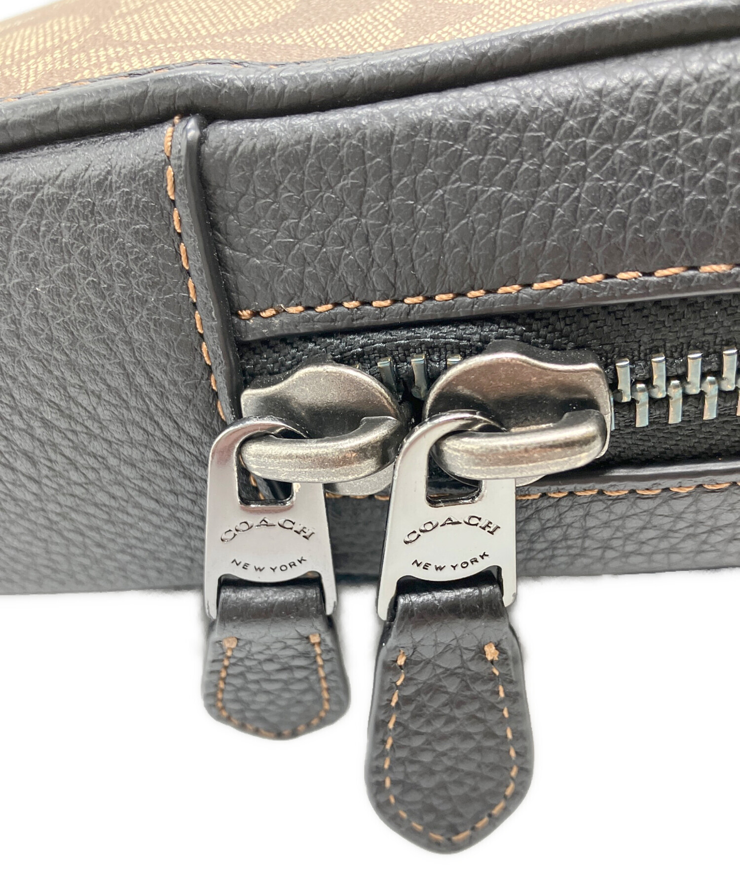 中古・古着通販】COACH (コーチ) ボディーバッグ ブラウン｜ブランド