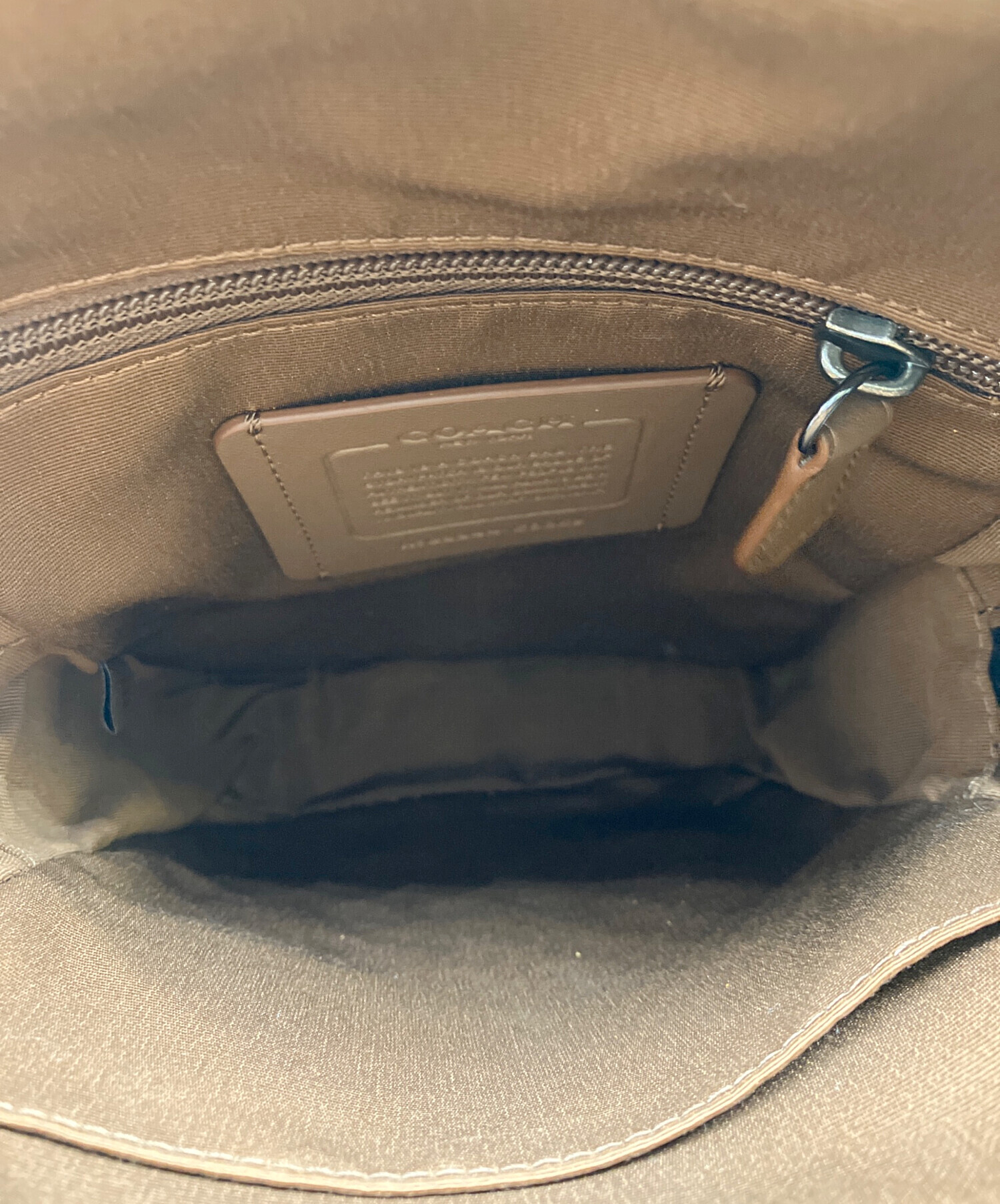 中古・古着通販】COACH (コーチ) ボディーバッグ ブラウン｜ブランド