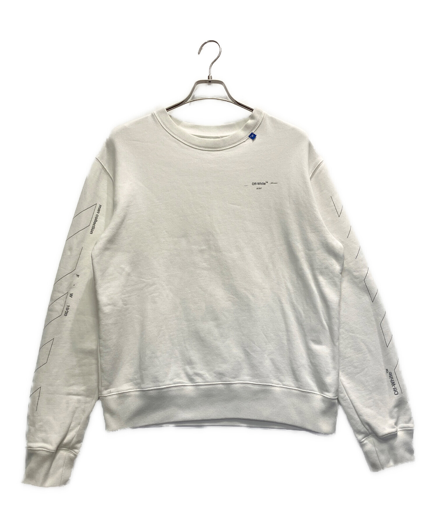 中古・古着通販】OFFWHITE (オフホワイト) バックロゴスウェット 