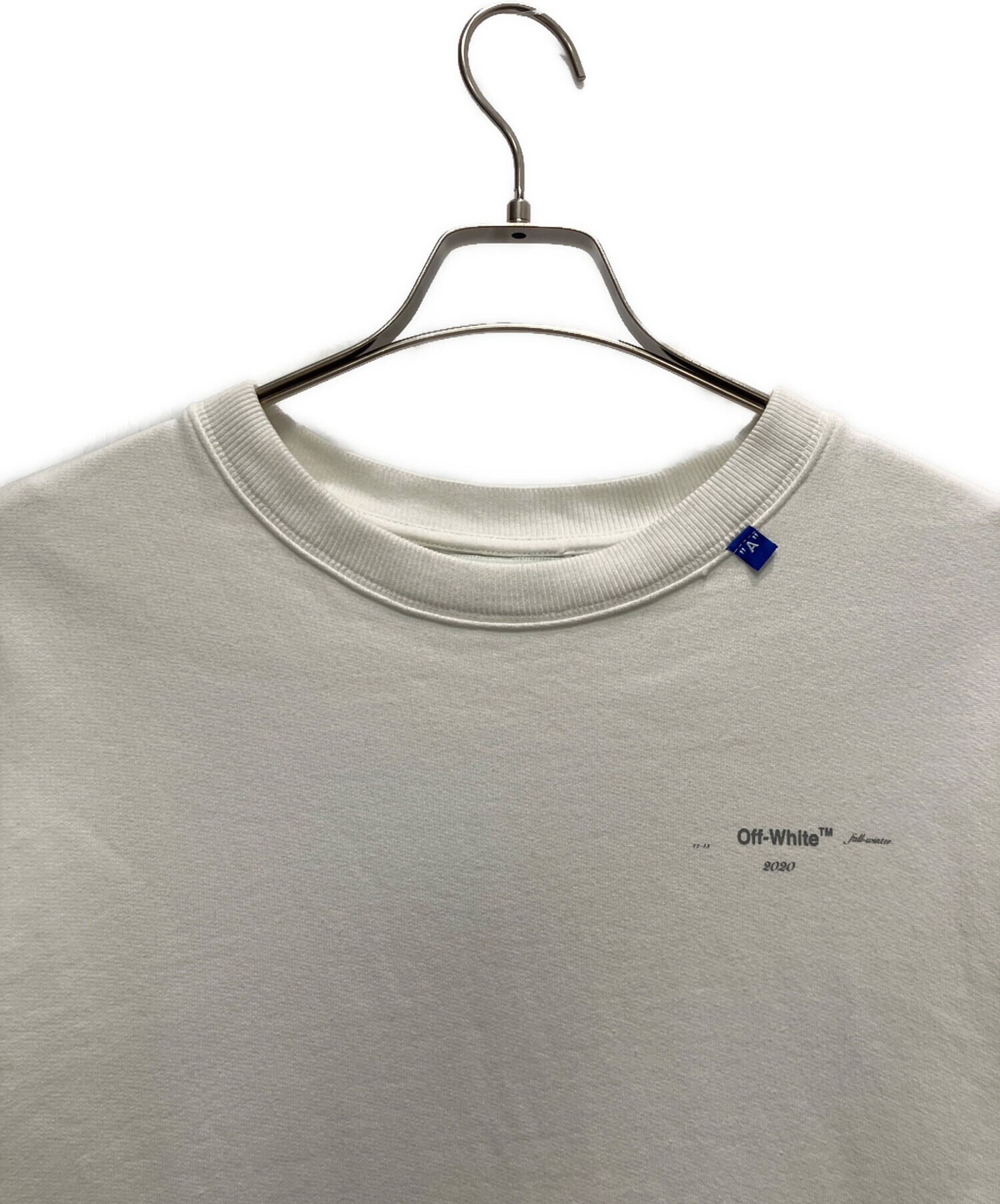 中古・古着通販】OFFWHITE (オフホワイト) バックロゴスウェット 