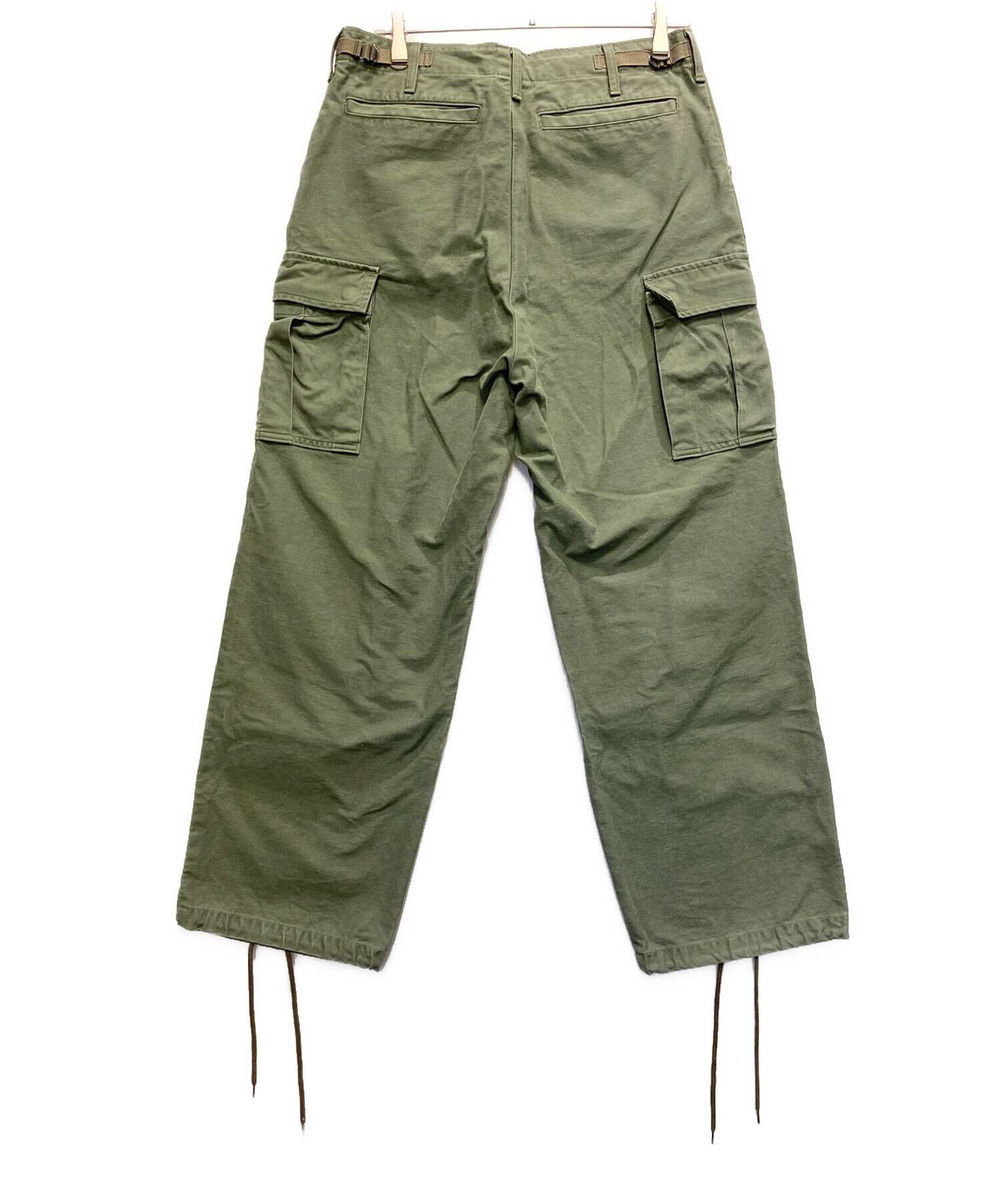 美品 HYSTERIC GLAMOUR オリーブグリーン チノパン 中古・古着通販】Hysteric Glamour (ヒステリックグラマー) カーゴ
