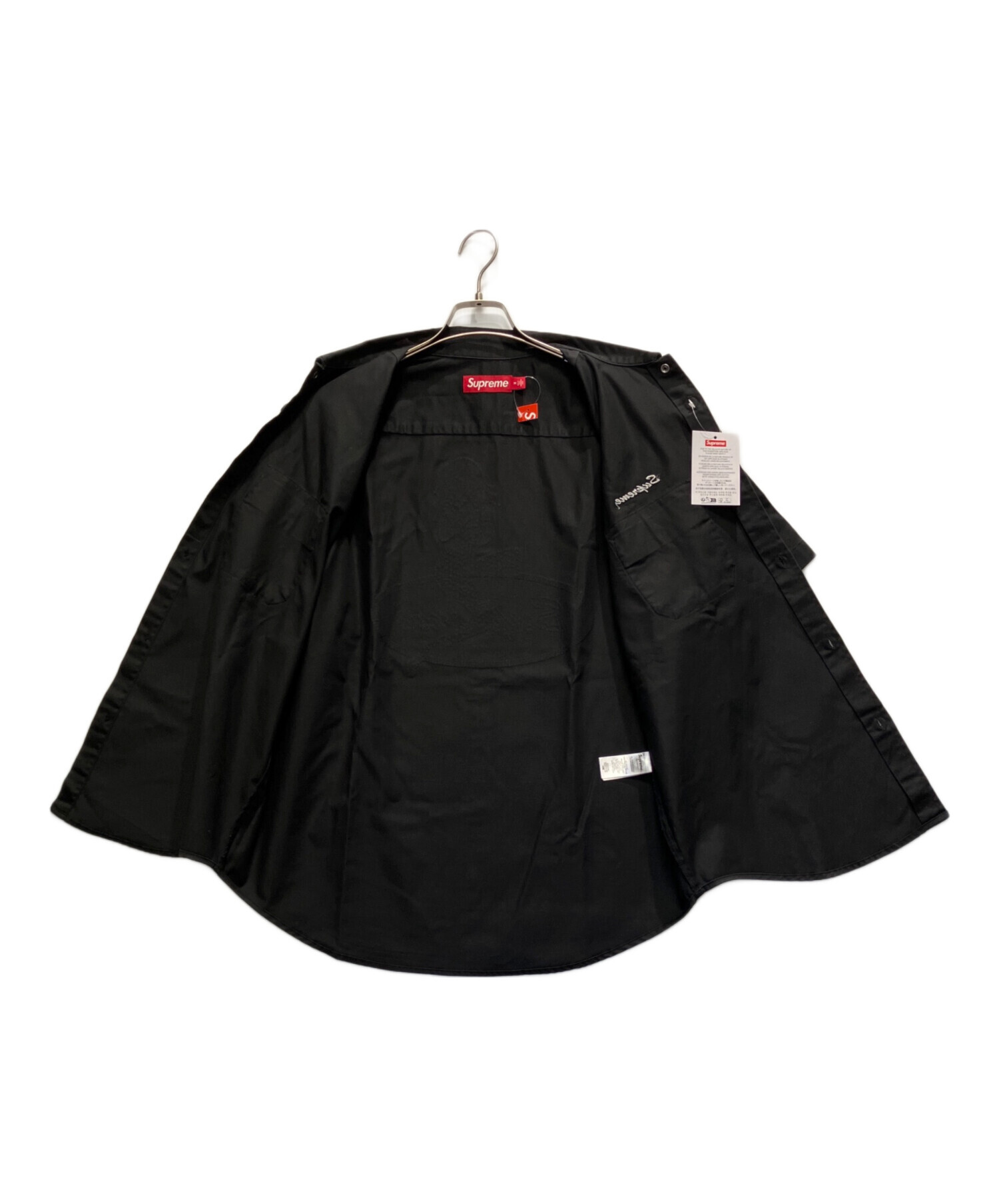 中古・古着通販】SUPREME (シュプリーム) 半袖シャツ ブラック サイズ