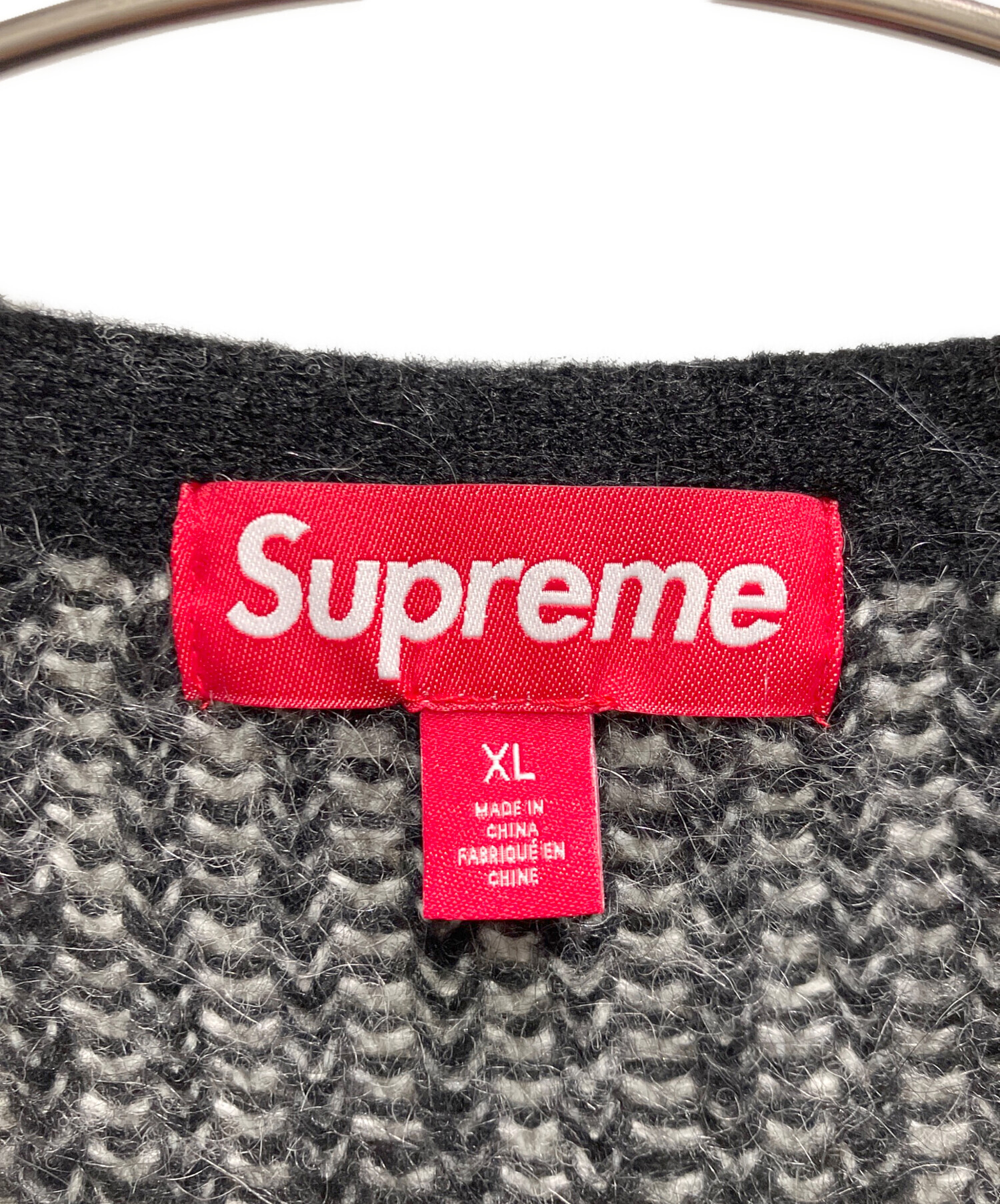 中古・古着通販】SUPREME (シュプリーム) 厚手ニット ブラック サイズ 