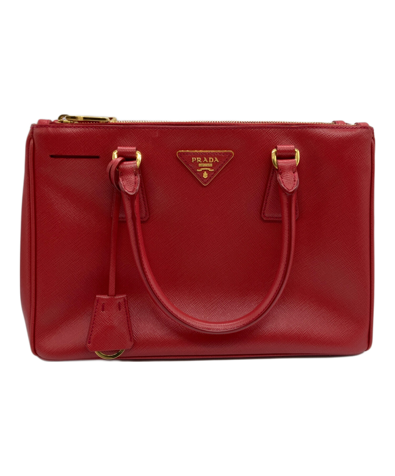 中古・古着通販】PRADA (プラダ) 2WAYハンドバッグ レッド｜ブランド