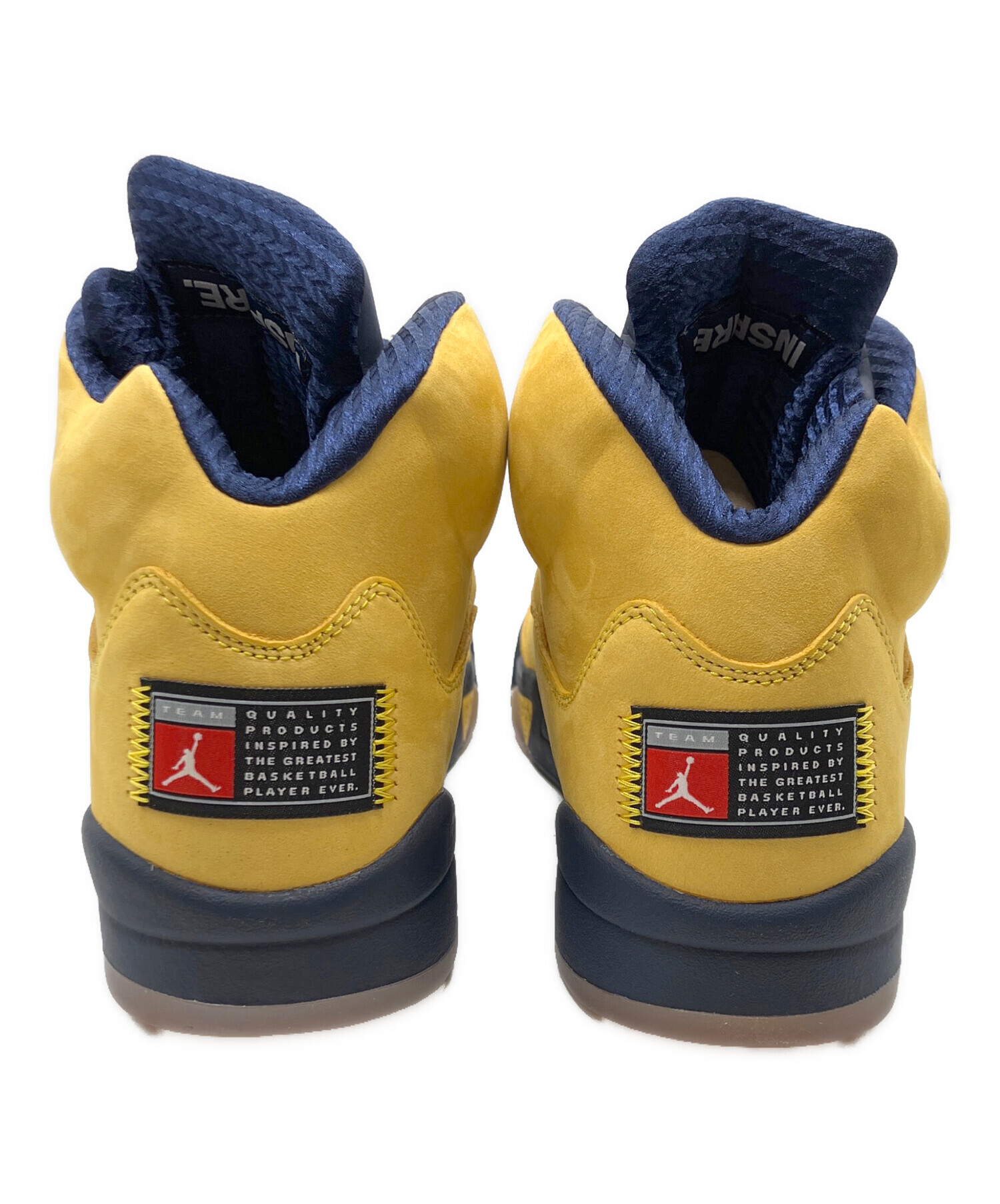 中古・古着通販】NIKE (ナイキ) Air Jordan 5 Michigan イエロー 