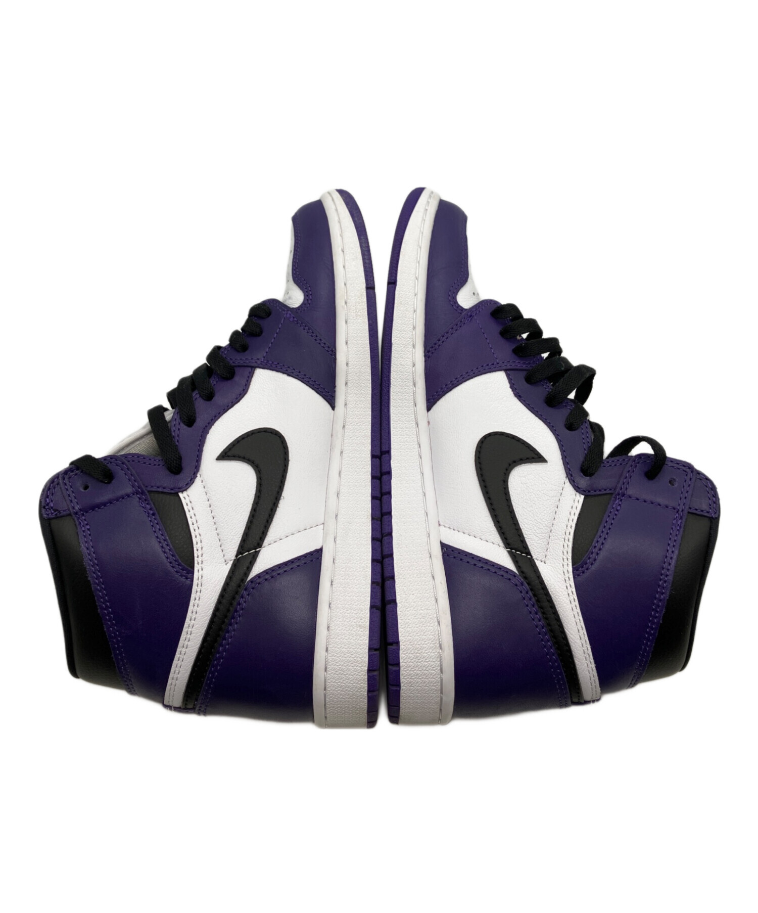 中古・古着通販】NIKE (ナイキ) スニーカー パープル×ホワイト サイズ