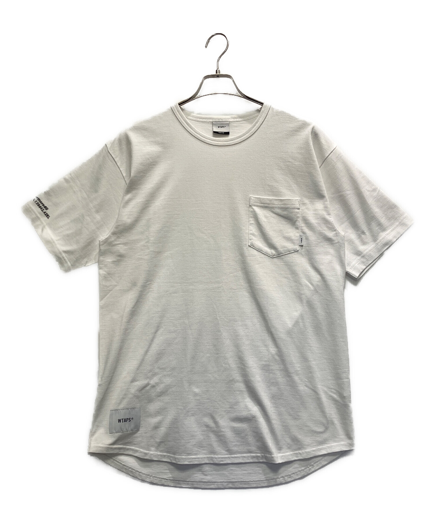 中古・古着通販】WTAPS (ダブルタップス) 半袖Tシャツ ホワイト サイズ