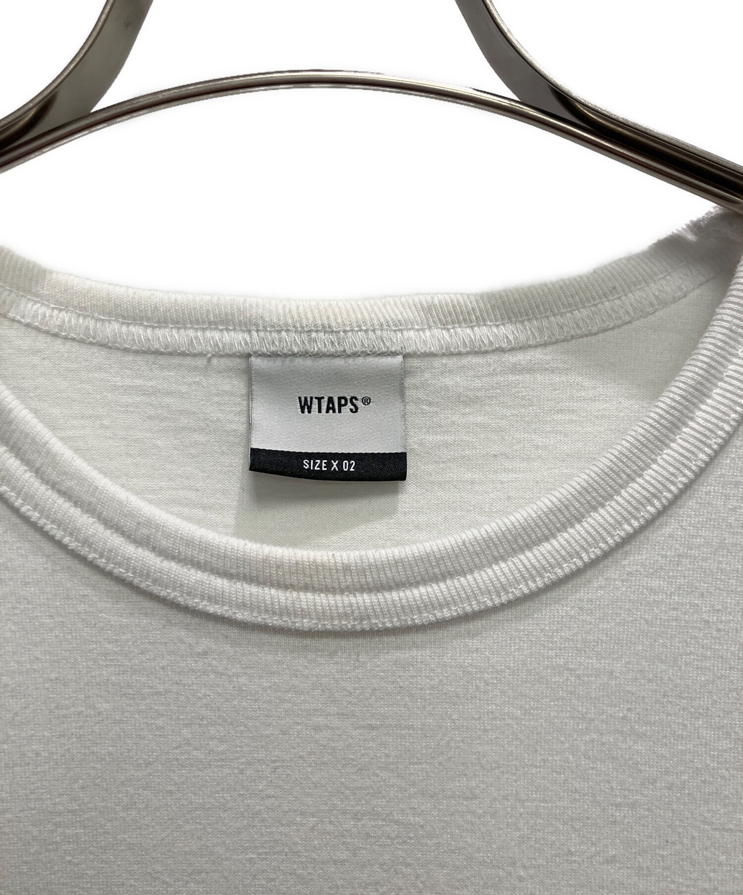中古・古着通販】WTAPS (ダブルタップス) 半袖Tシャツ ホワイト サイズ