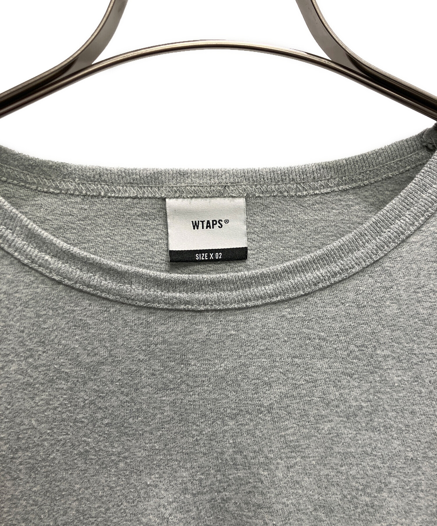 中古・古着通販】WTAPS (ダブルタップス) 半袖Tシャツ グレー サイズ:2