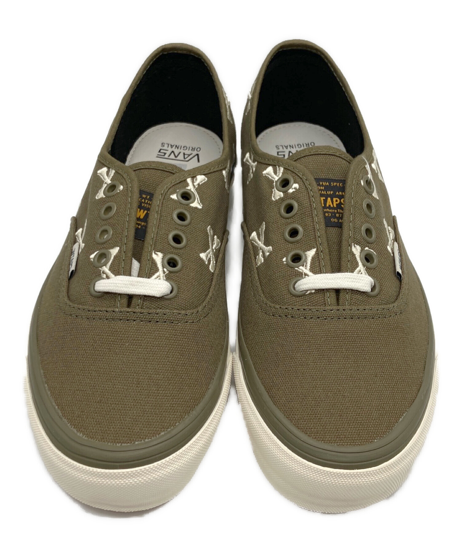中古・古着通販】VANS (ヴァンズ) WTAPS (ダブルタップス) ローカット