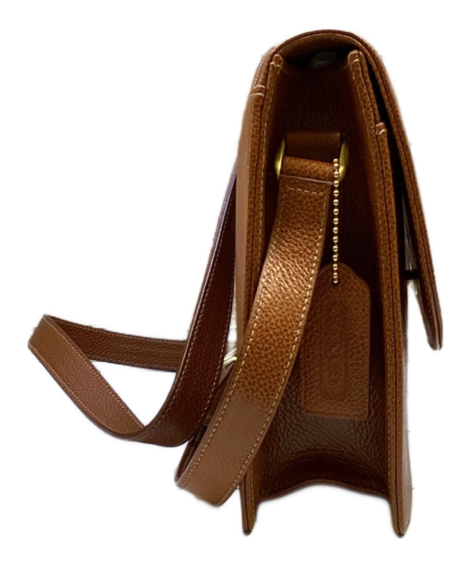中古・古着通販】COACH (コーチ) ショルダーバッグ ブラウン｜ブランド
