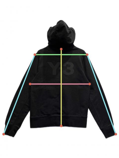 中古・古着通販】Y-3 (ワイスリー) CLASSIC BACK LOGO FULL-ZIP HOODIE