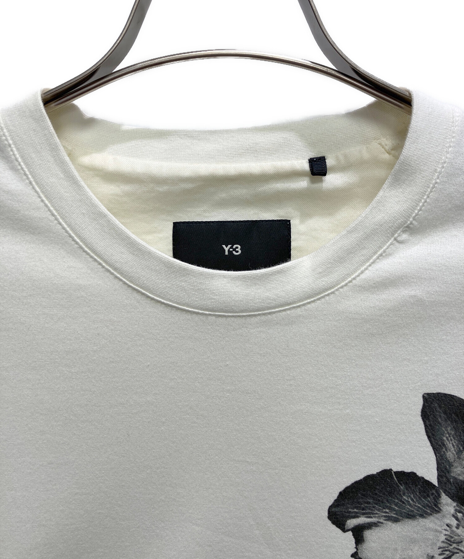 中古・古着通販】Y-3 (ワイスリー) 半袖カットソー ベージュ サイズ:l 