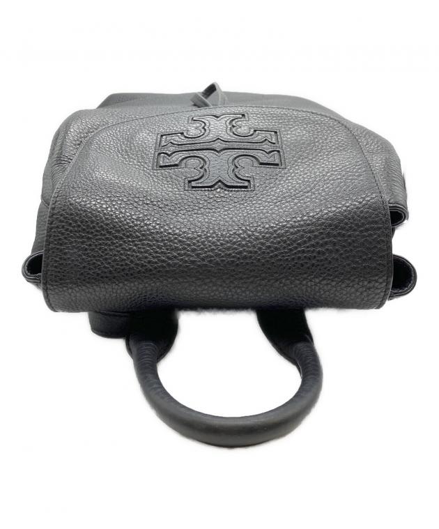 中古・古着通販】TORY BURCH (トリーバーチ) レザーリュック ブラック