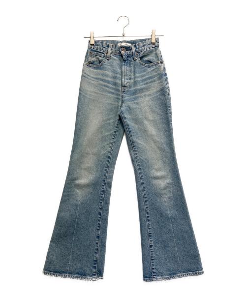 中古・古着通販】moussy (マウジー) MVS FLAREデニムパンツ スカイ