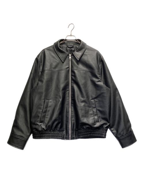 中古・古着通販】ZARA (ザラ) フェイクレザージャケット ブラック