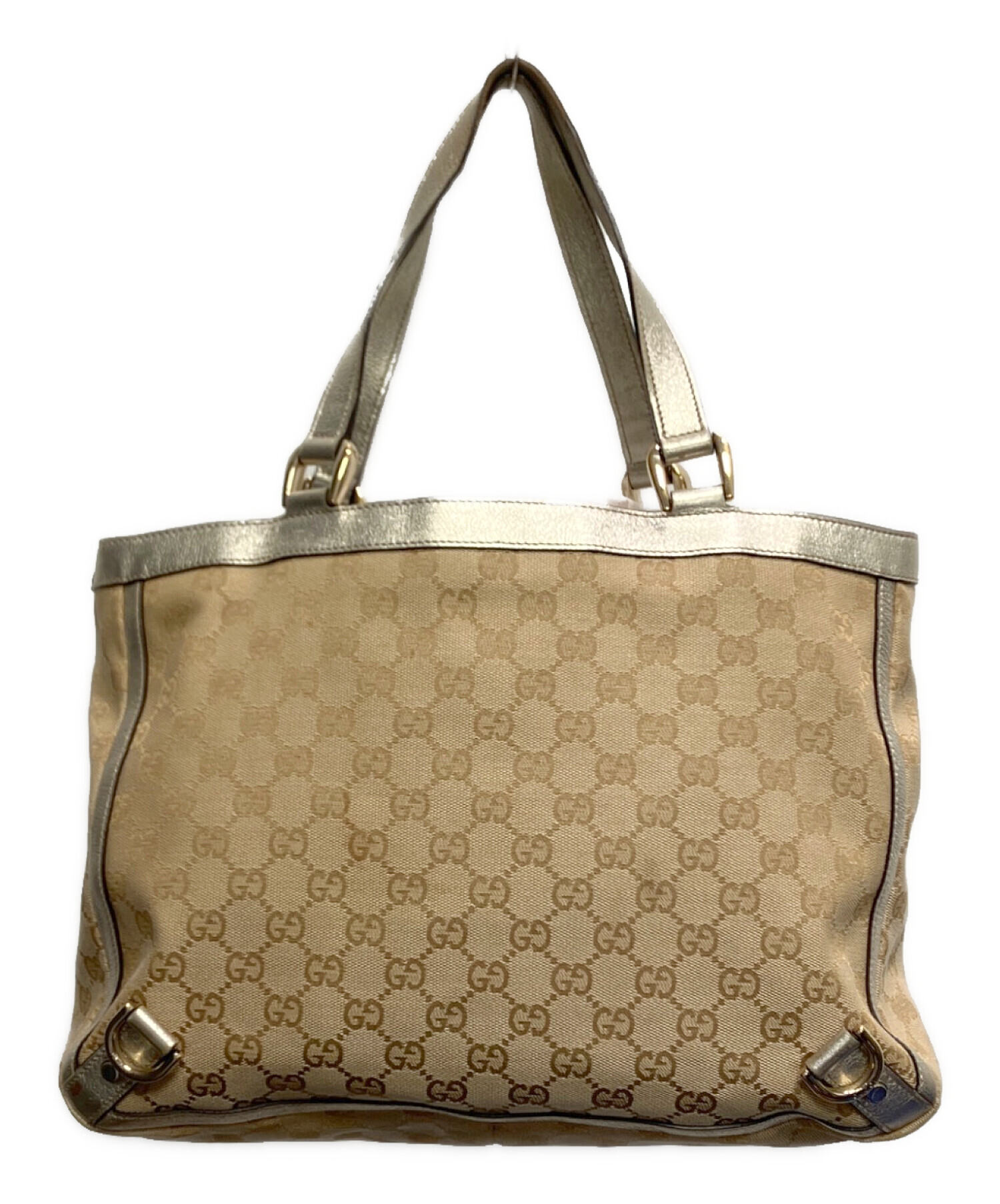 中古・古着通販】GUCCI (グッチ) トートバッグ ベージュ｜ブランド 