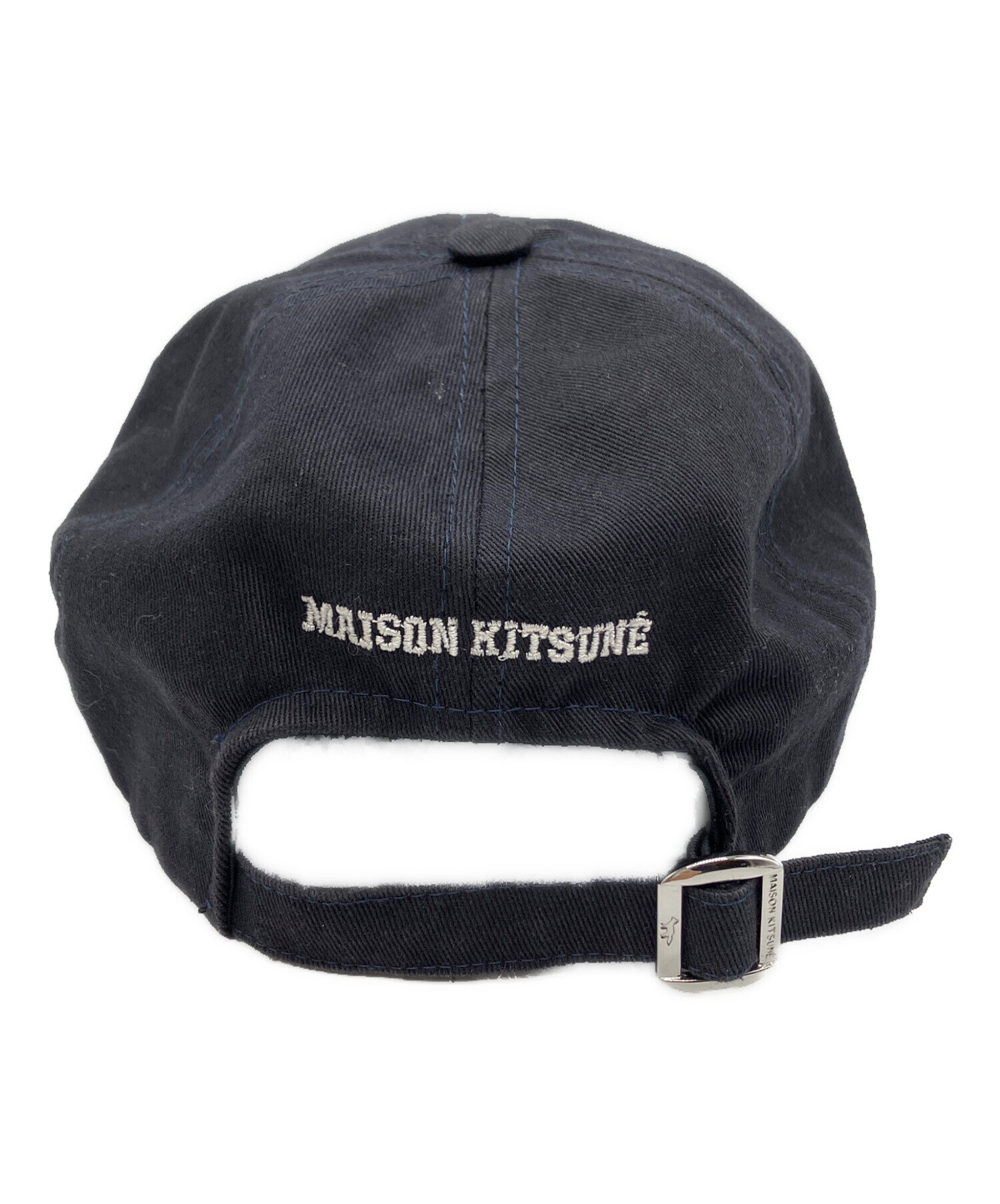 中古・古着通販】MAISON KITSUNE (メゾンキツネ) キャップ ブラック