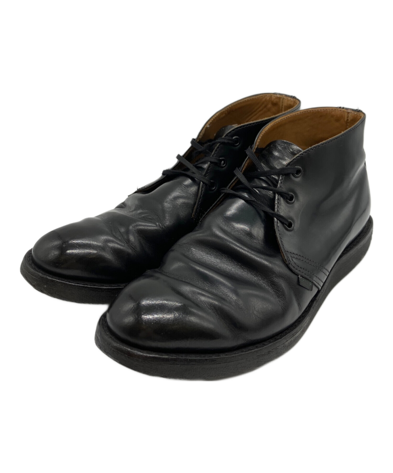 中古・古着通販】RED WING (レッドウィング) 3ホールシューズ ブラック 