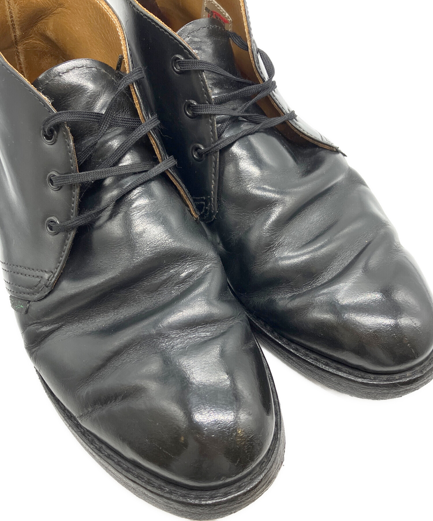 中古・古着通販】RED WING (レッドウィング) 3ホールシューズ ブラック 