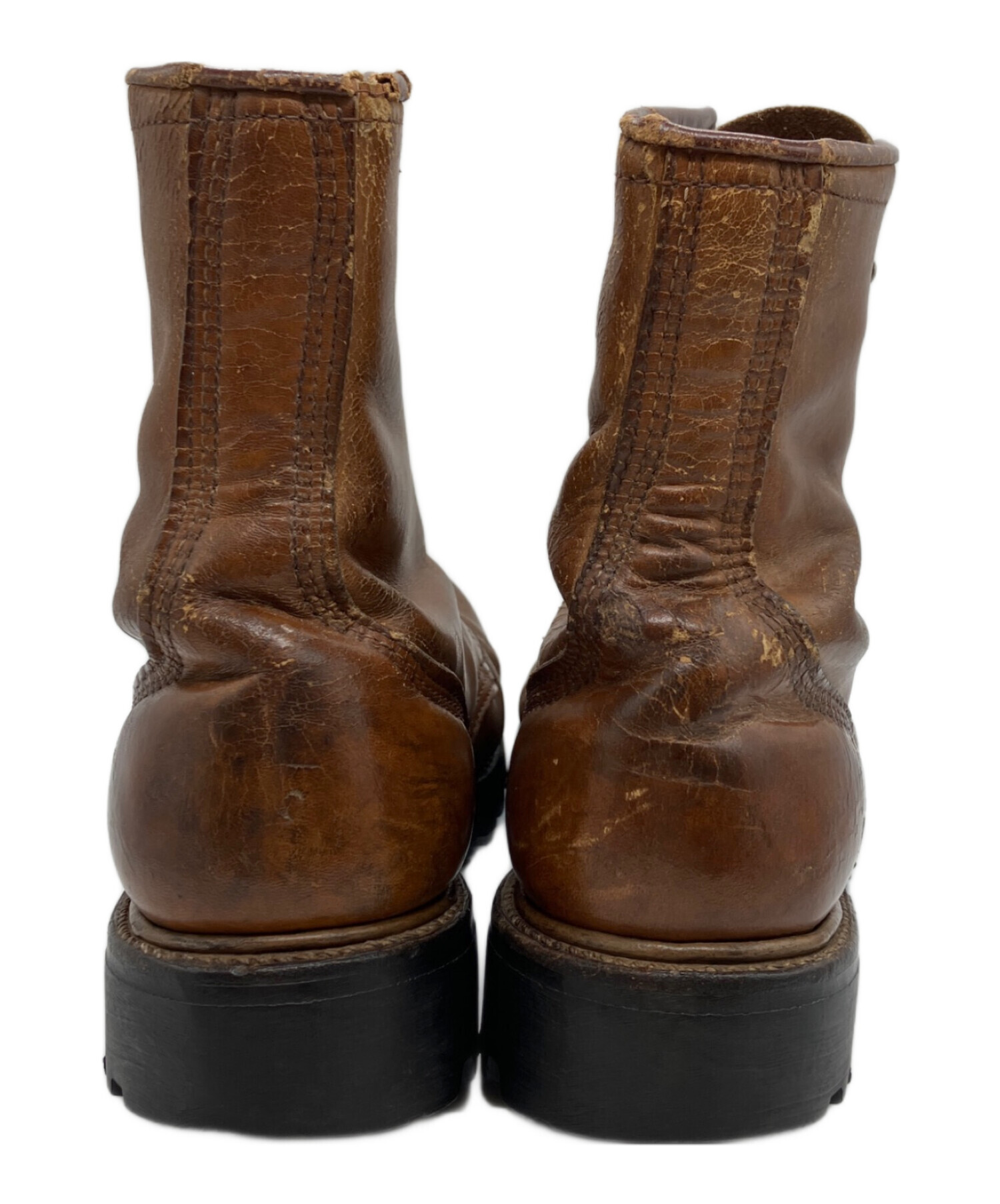 中古・古着通販】RED WING (レッドウィング) レザーブーツ ブラウン