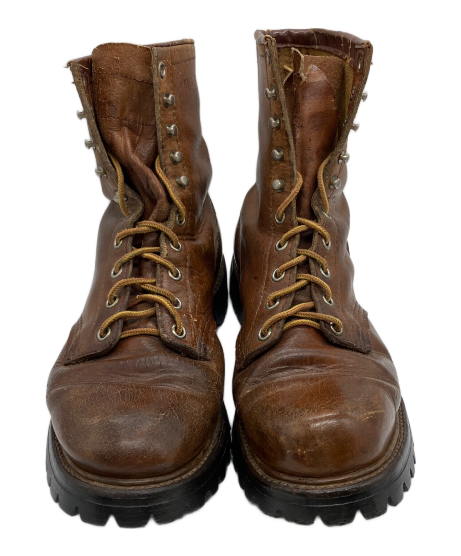 中古・古着通販】RED WING (レッドウィング) レザーブーツ ブラウン