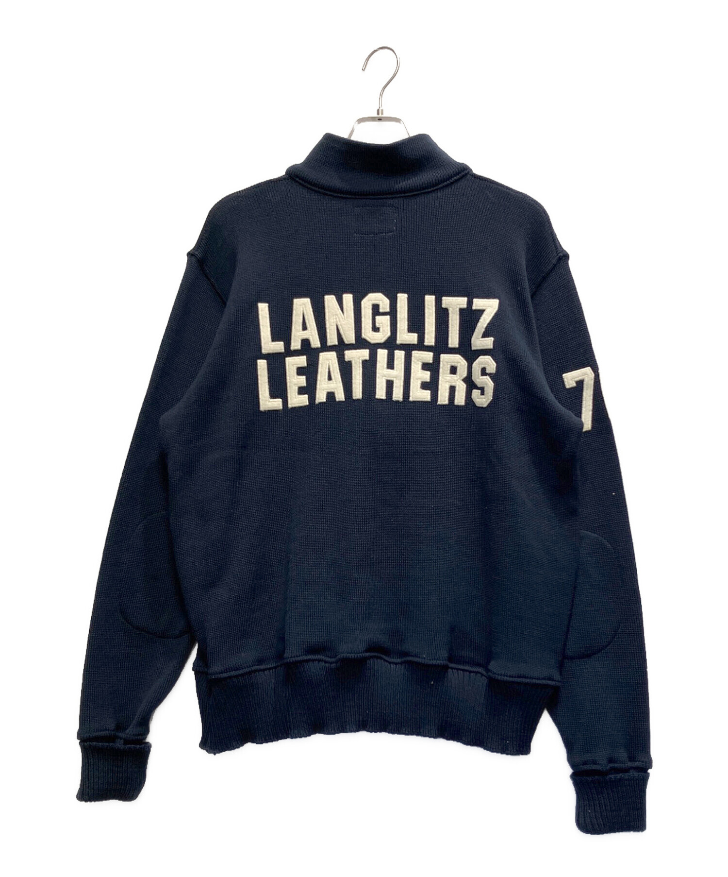 ディーエン　セーター 中古・古着通販】Dehen (ディーエン) 厚手ニット ネイビー サイズ:XL