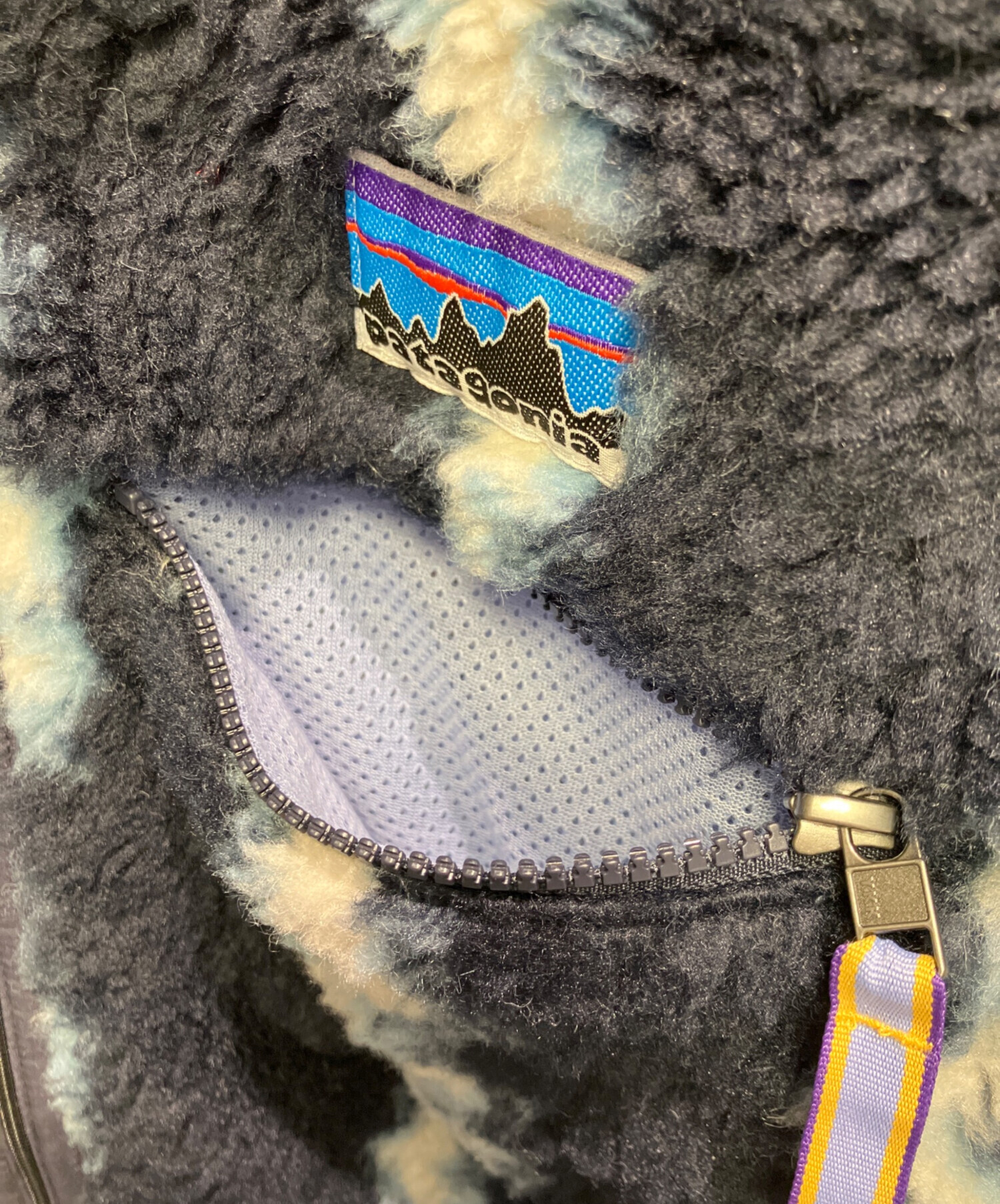 中古・古着通販】Patagonia (パタゴニア) フリースジャケット ネイビー