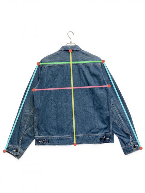 中古・古着通販】LEE (リー) デニムジップジャケット インディゴ