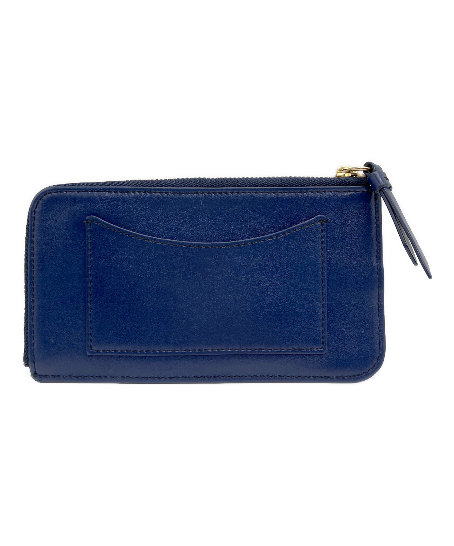 Chloe クロエ 財布・ケース  青 【古着】【中古】【送料無料】 中古・古着通販】Chloe (クロエ) ラウンドファスナー財布 ネイビー