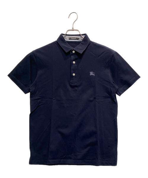 新品未使用タグ付▲Burberry バーバリー ポロシャツ 紺 80s～90s 中古・古着通販】BURBERRY BLACK LABEL (バーバリーブラックレーベル