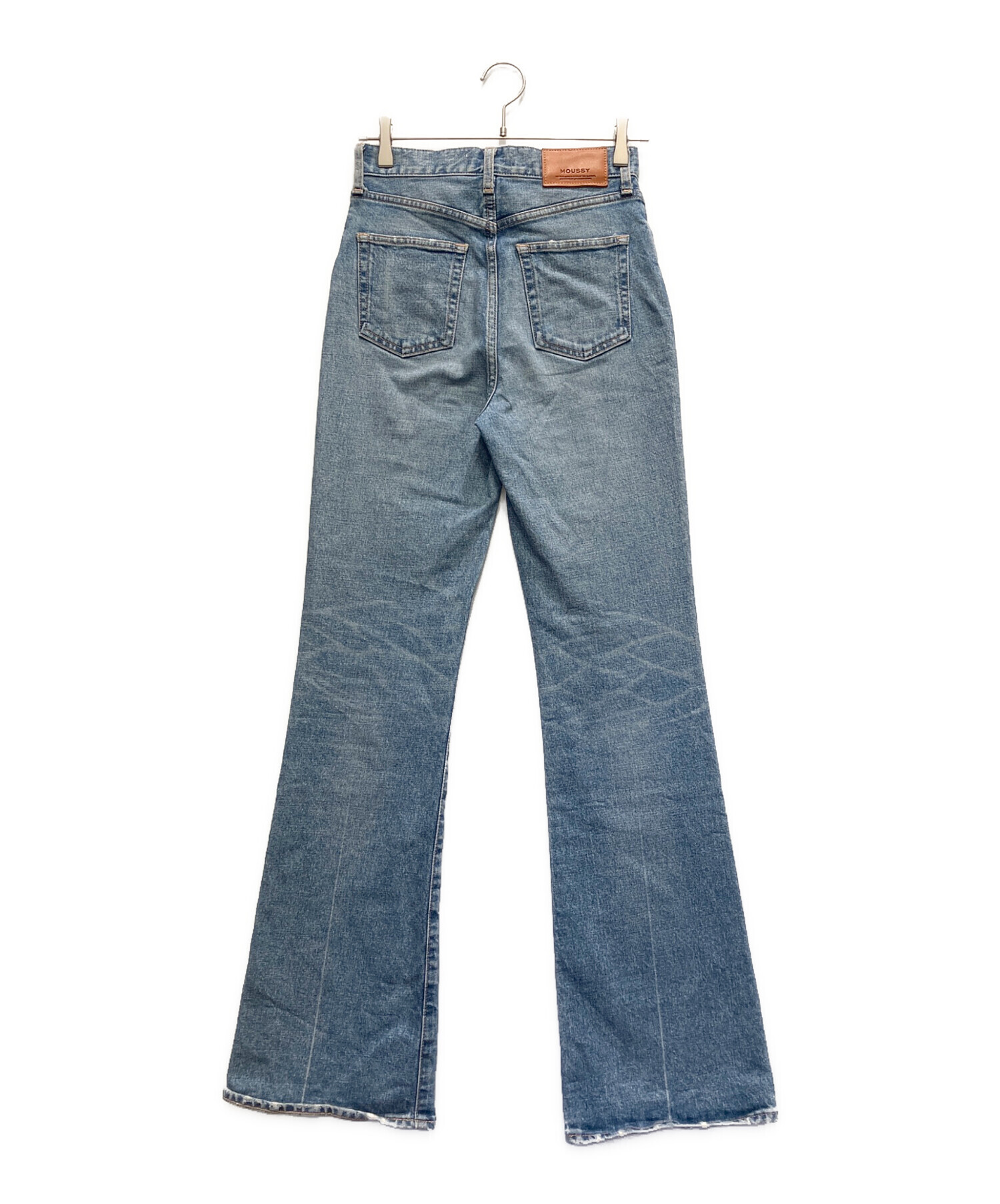 moussy デニム 新品・未使用 中古・古着通販】moussy (マウジー) デニムパンツ スカイブルー サイズ