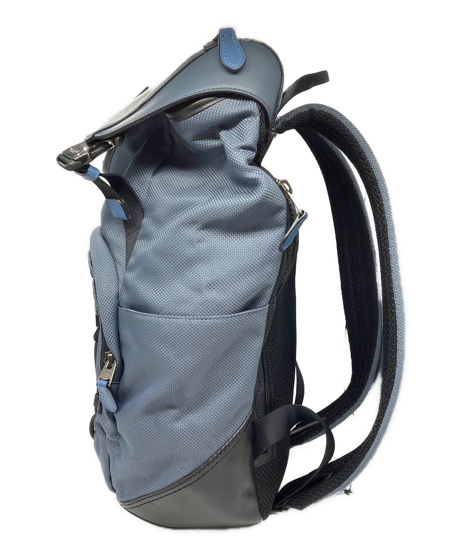 中古・古着通販】COACH (コーチ) リュック スカイブルー｜ブランド