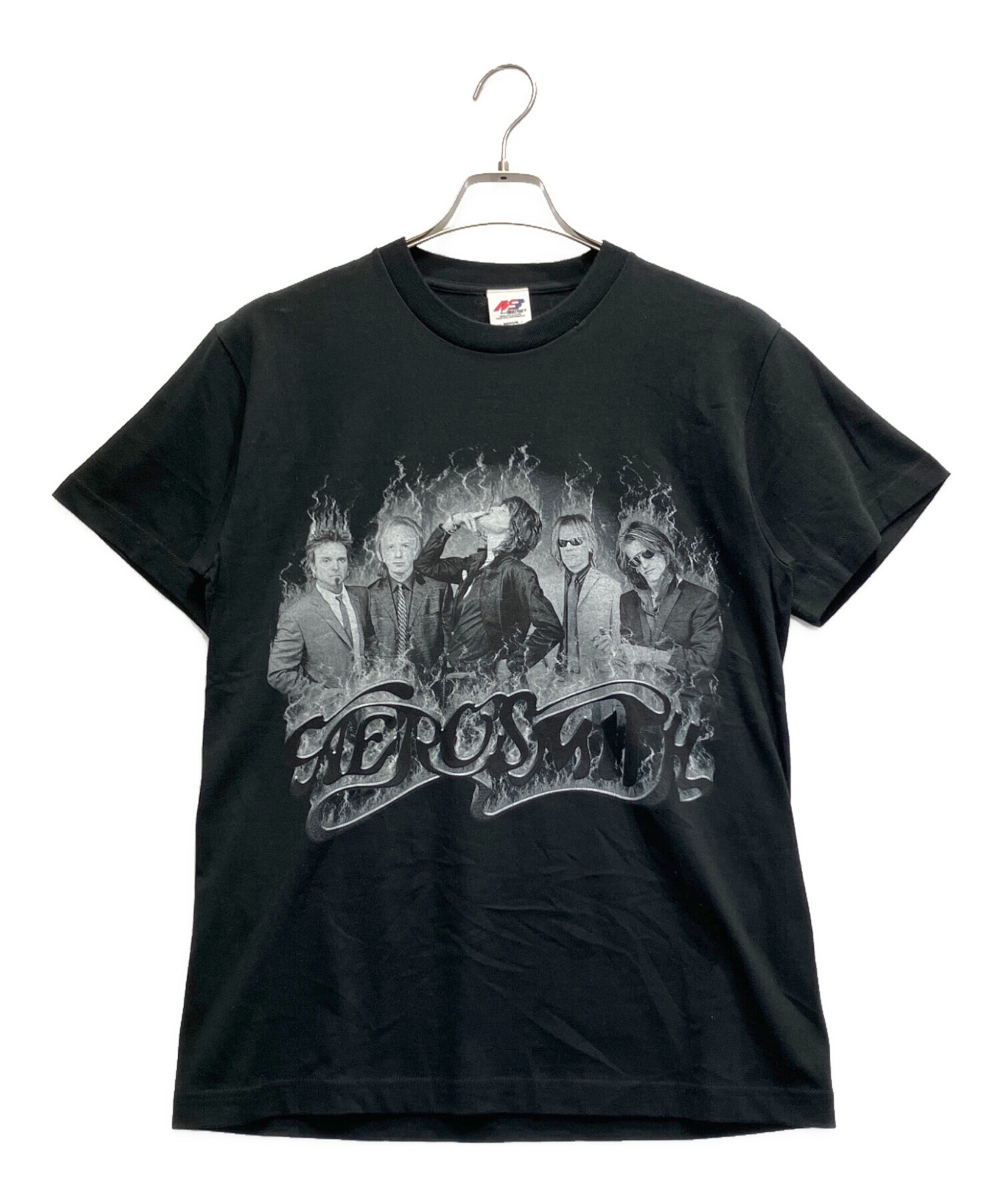 中古・古着通販】AEROSMITH (エアロスミス) バンドTシャツ ブラック