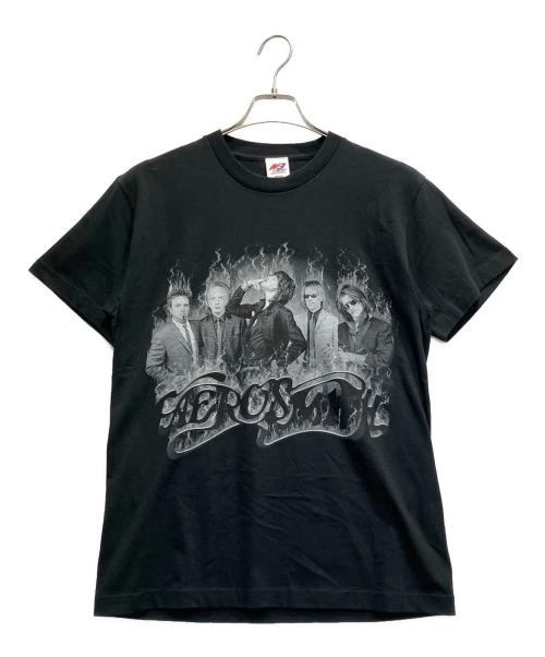 希少 AEROSMITH 2011日本ツアー 公式バンドTシャツ Sサイズ 中古・古着通販】AEROSMITH (エアロスミス) バンドTシャツ ブラック