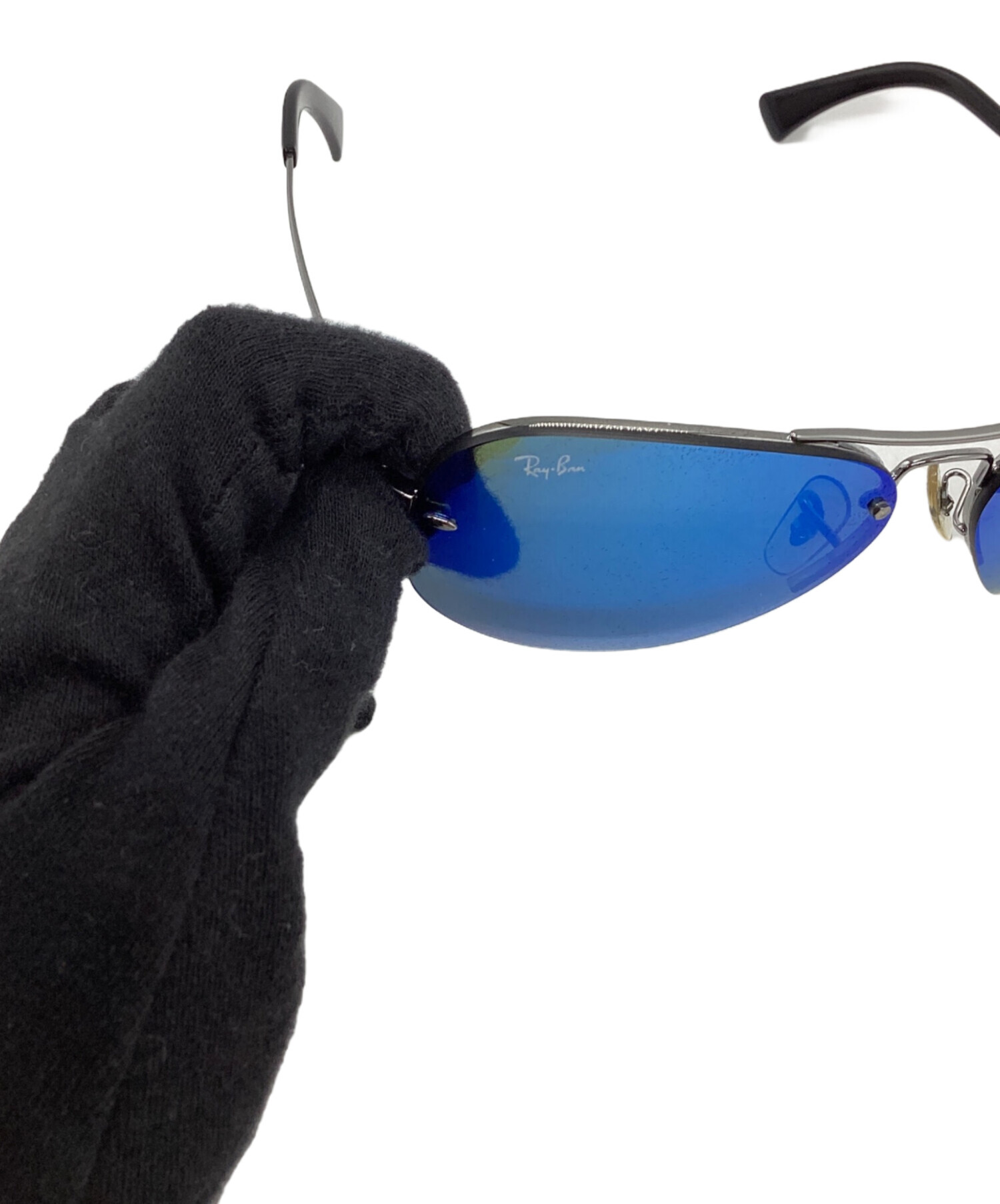 Ray-Ban 眼鏡（中古品） 中古・古着通販】RAY-BAN (レイバン) パイロットサングラス シルバー