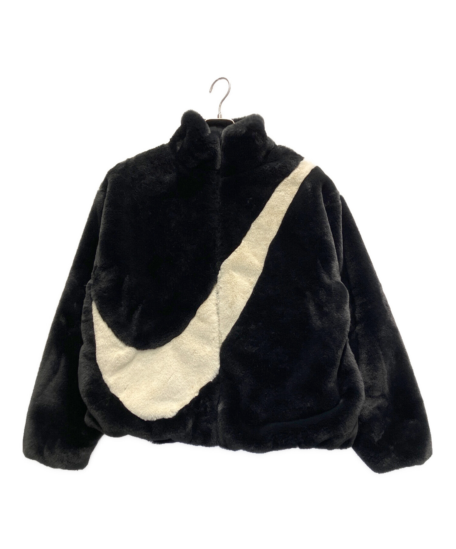 中古・古着通販】NIKE (ナイキ) フリースジャケット ブラック サイズ 
